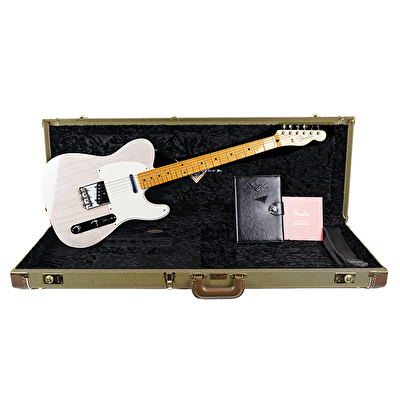 Fender Custom Shop 1959 Telecaster NOS White Blonde Elektro Gitar
